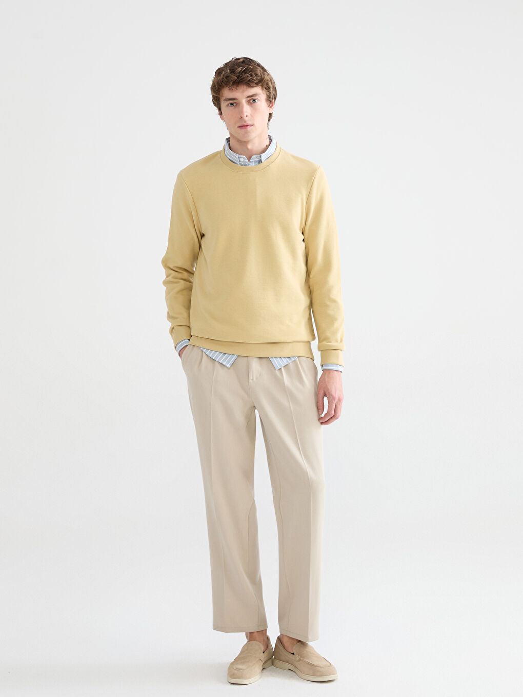 Man YELLOW Sweatshirt-1