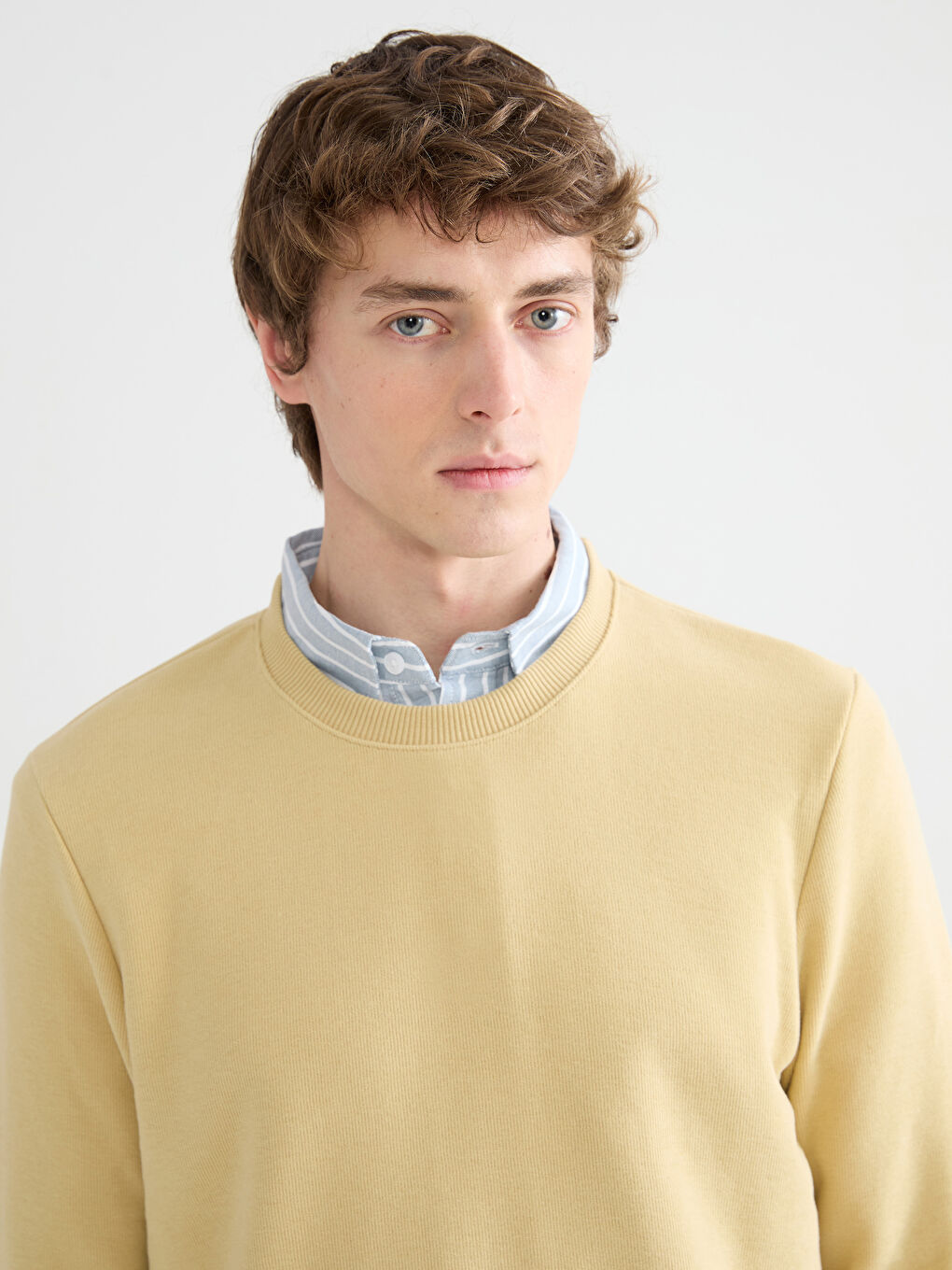 Man YELLOW Sweatshirt-2