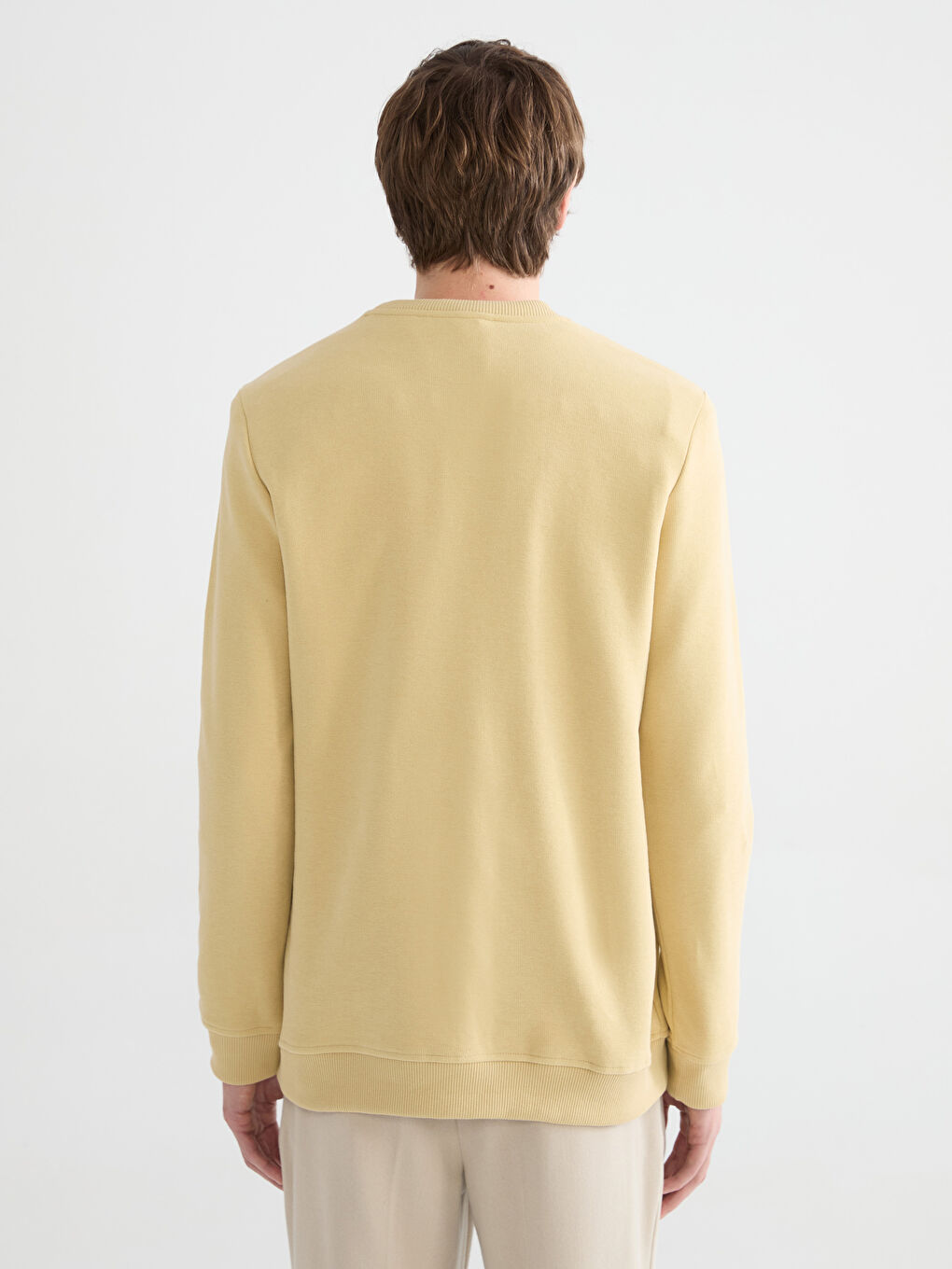 Man YELLOW Sweatshirt-3