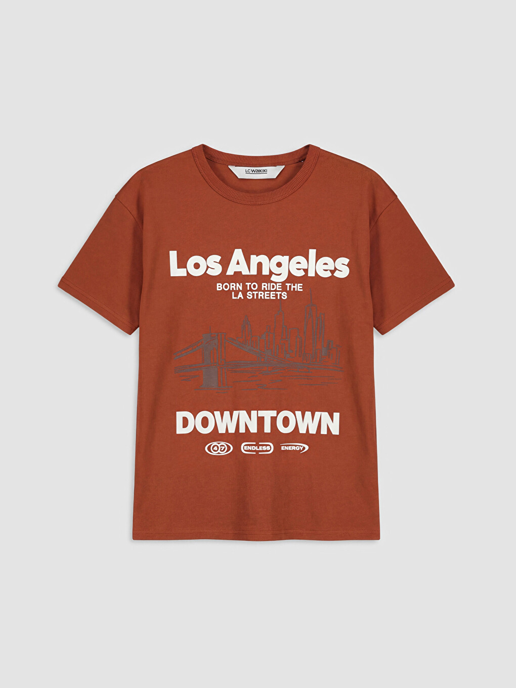Los Angeles Printed Boys' T-shirt-1