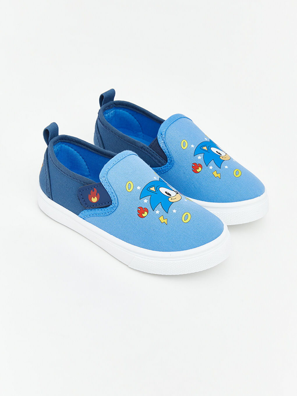 Маратонки за момчета с принт Sonic