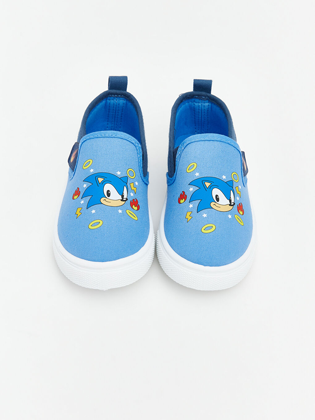 Маратонки за момчета с принт Sonic-2