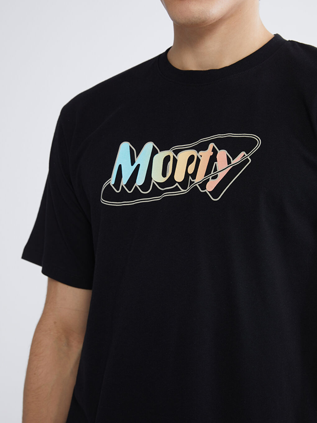 Rick and Morty Printed Jersey Men's T-Shirt-2