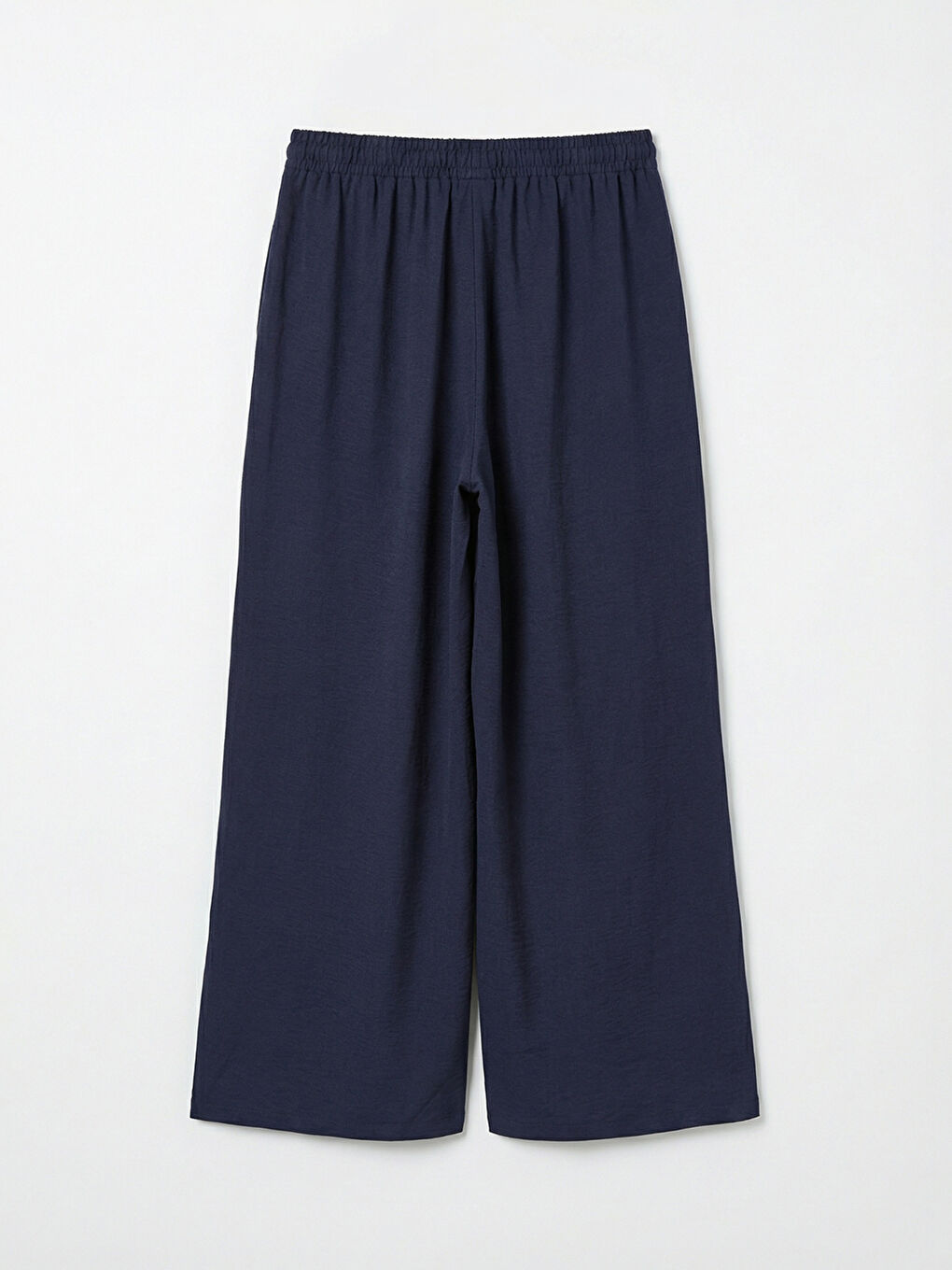 Женщины Синий Брюки-5