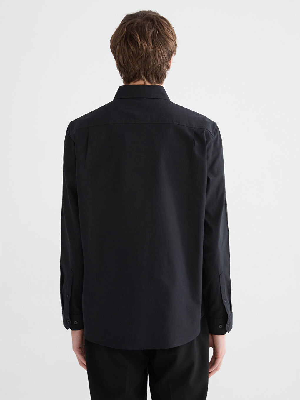 Men's Regular Fit Oxford Shirt-3