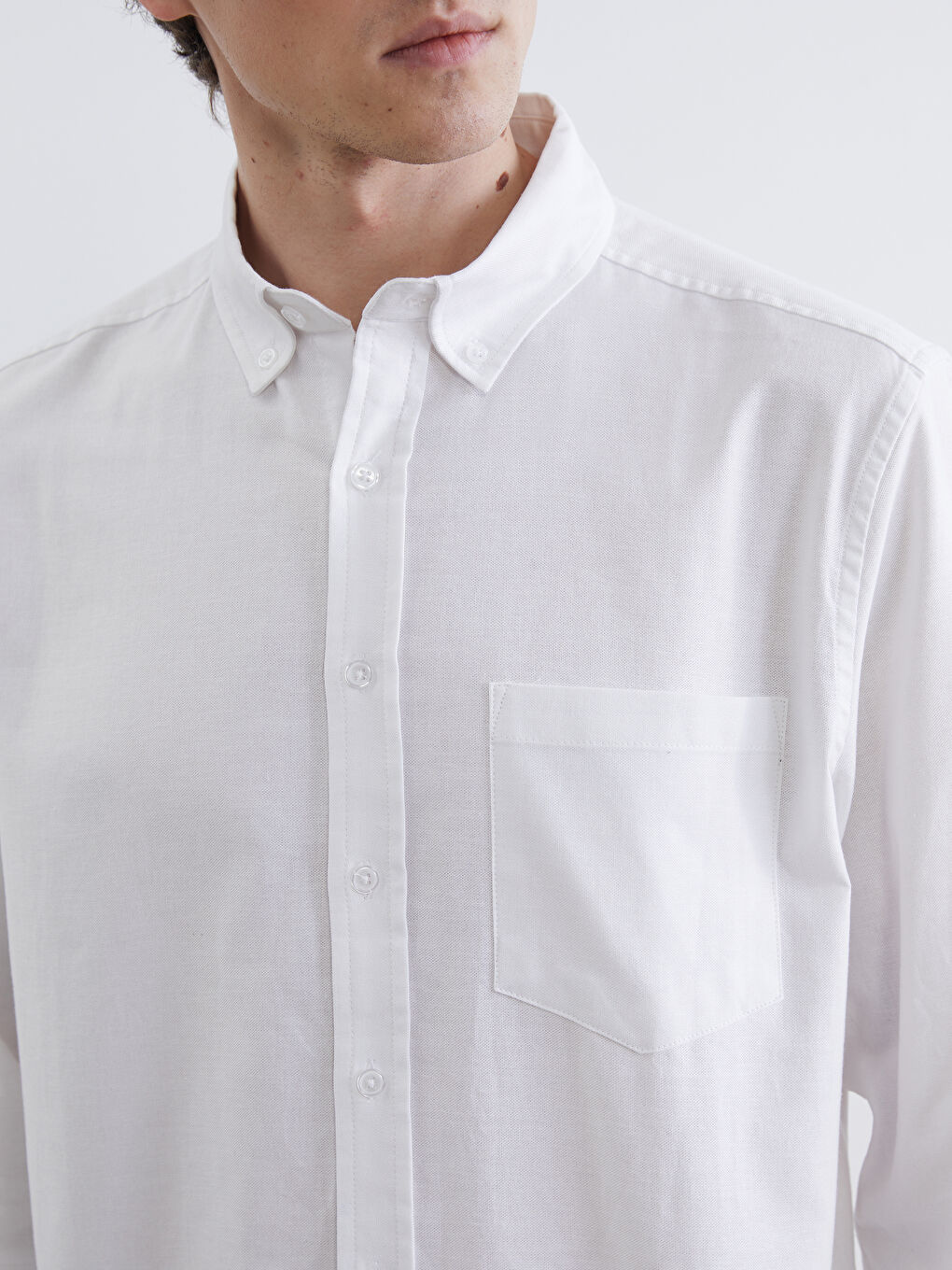Men's Regular Fit Oxford Shirt-2