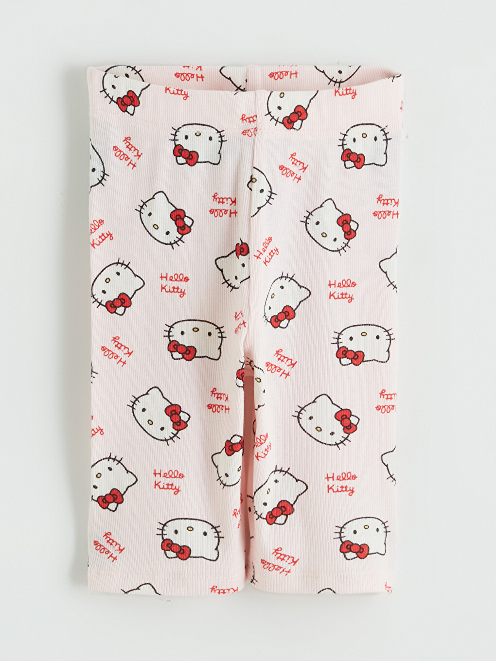 Hello Kitty Printed Girls' Ribbed Leggings
