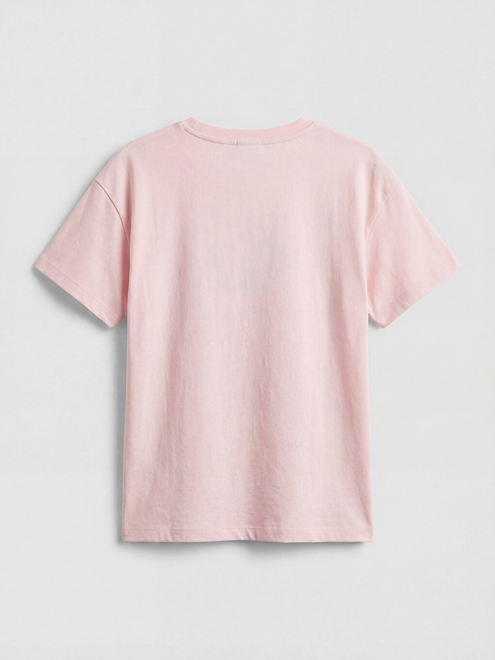 Crew Neck Hello Kitty Printed Girls' T-Shirt-1