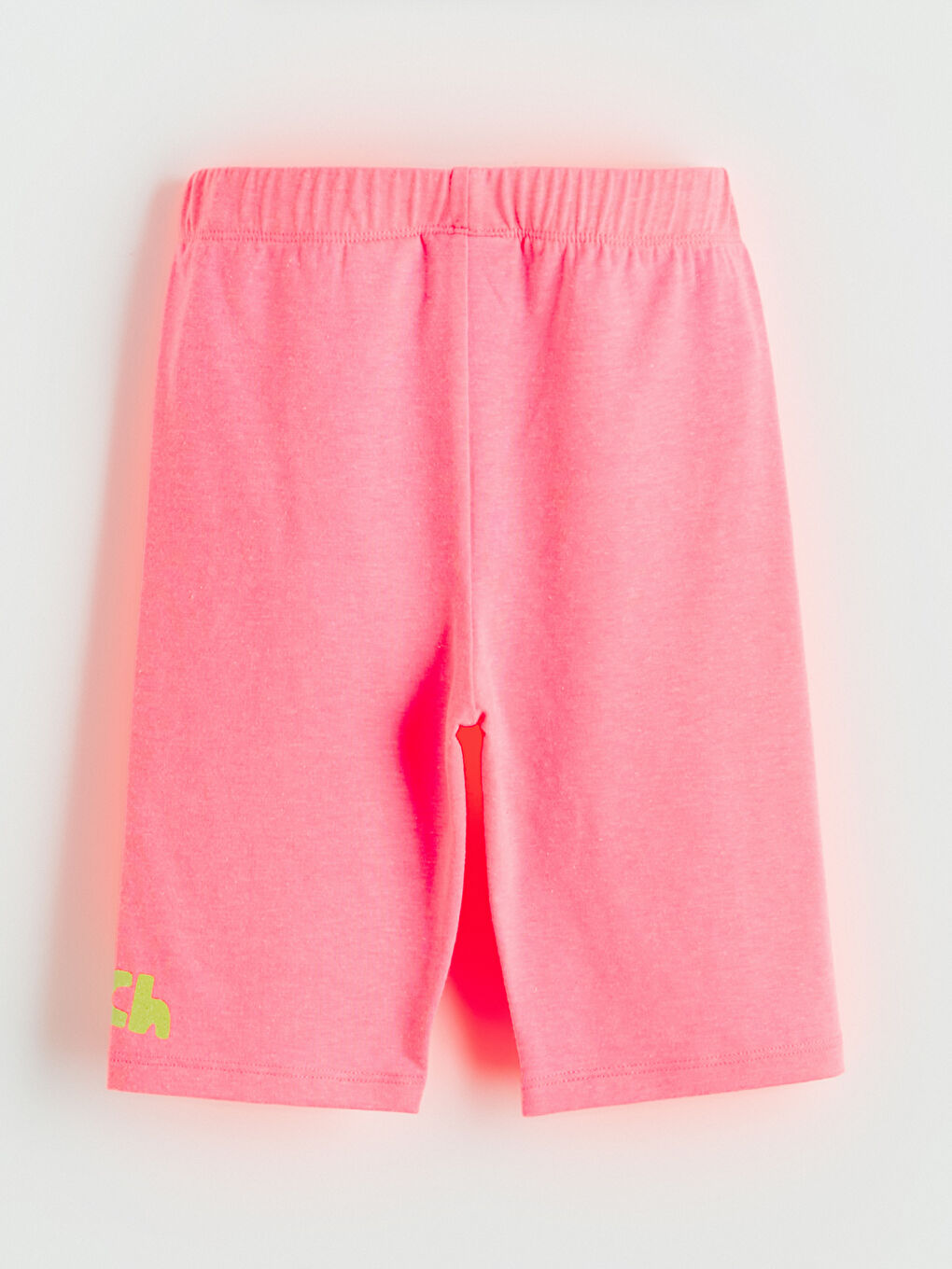 Pembe Stitch Baskılı Kız Çocuk Tayt-2