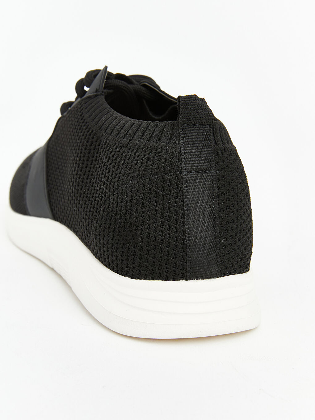 Siyah Fileli Erkek Spor Ayakkabı-4