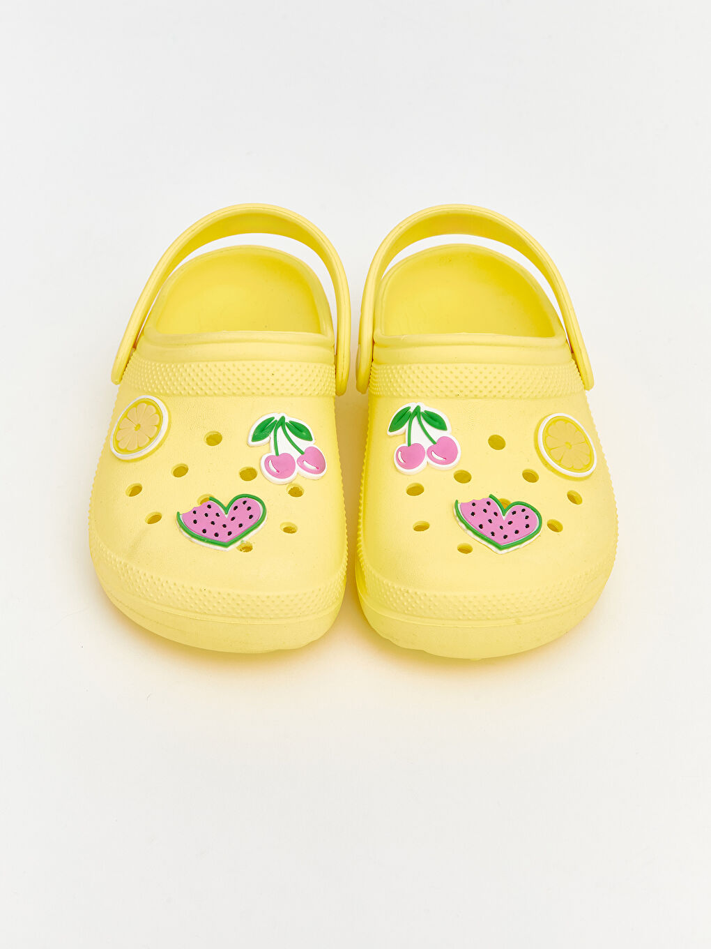 Baby Girl YELLOW Clogs-2