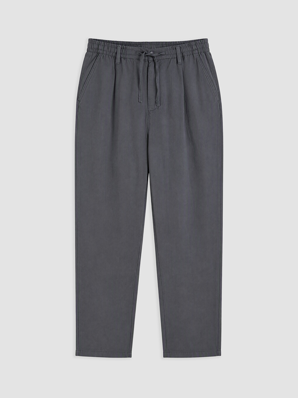 Pantalon Homme Coupe Ample Aspect Lin