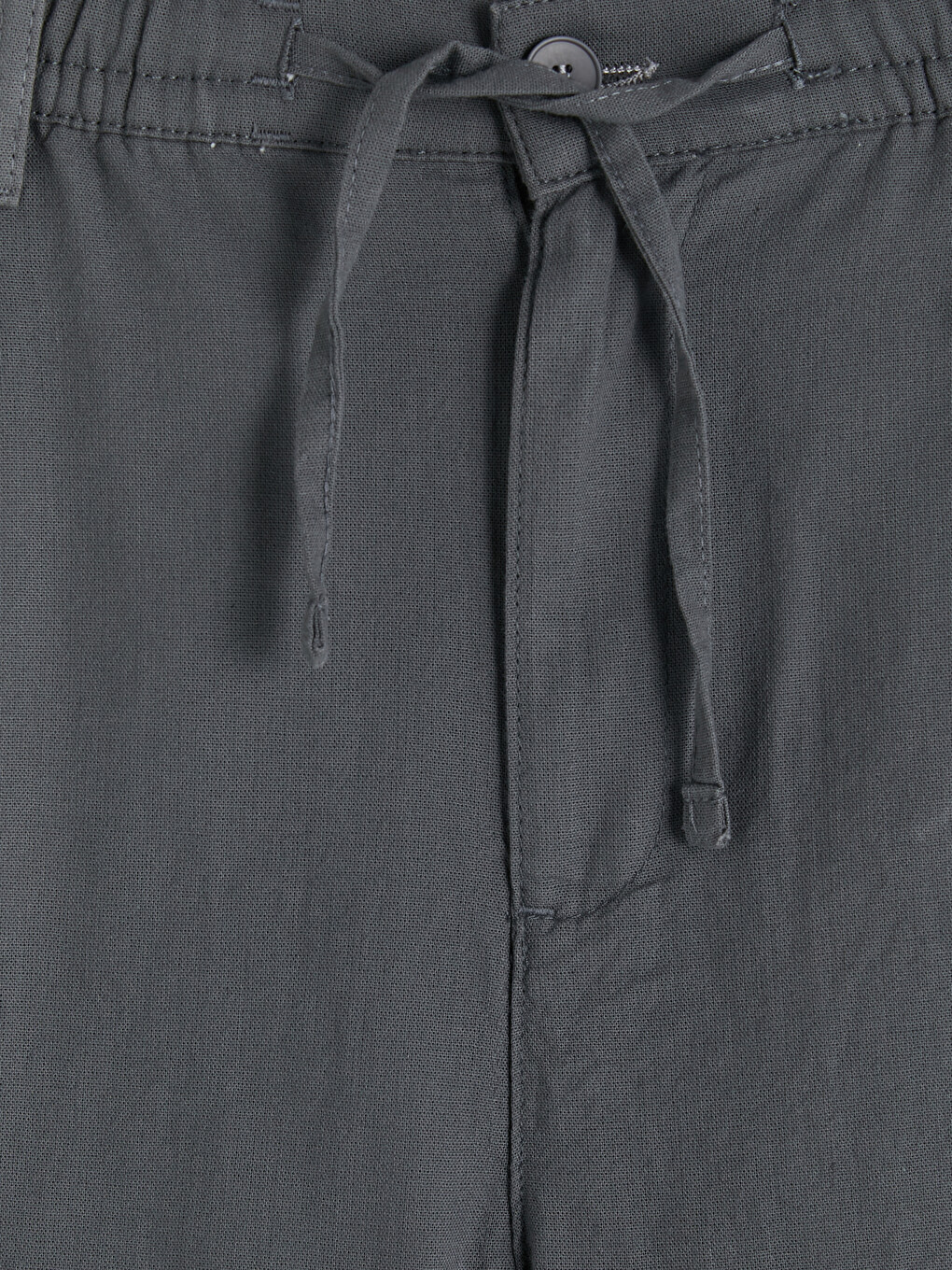 Pantalon Homme Coupe Ample Aspect Lin-2