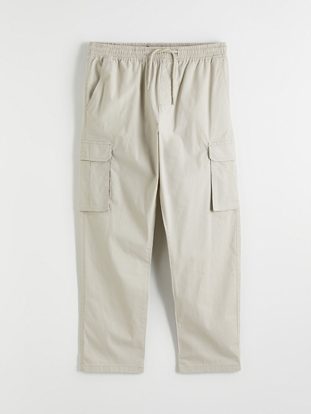 Relaxed Fit Men's Cargo Trousers-4