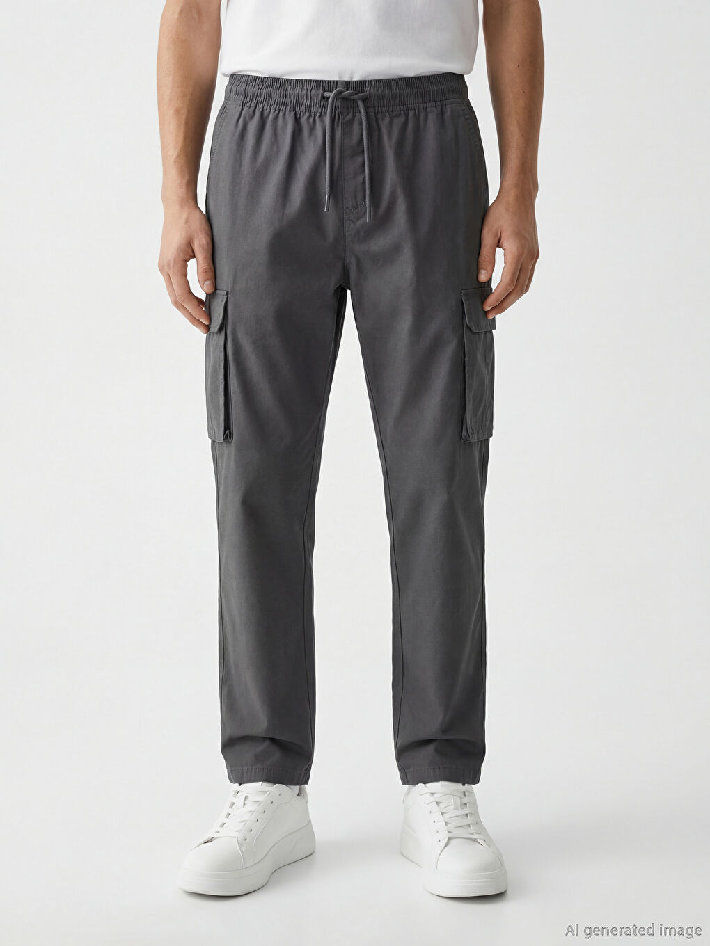 Cargo pantalone za muškarce opuštenog kroja-1