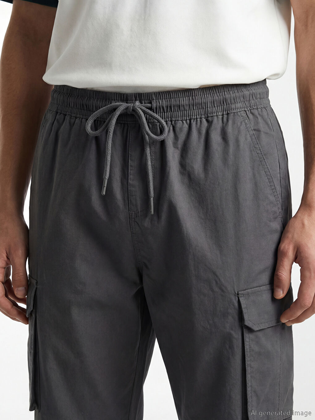 Cargo pantalone za muškarce opuštenog kroja-2