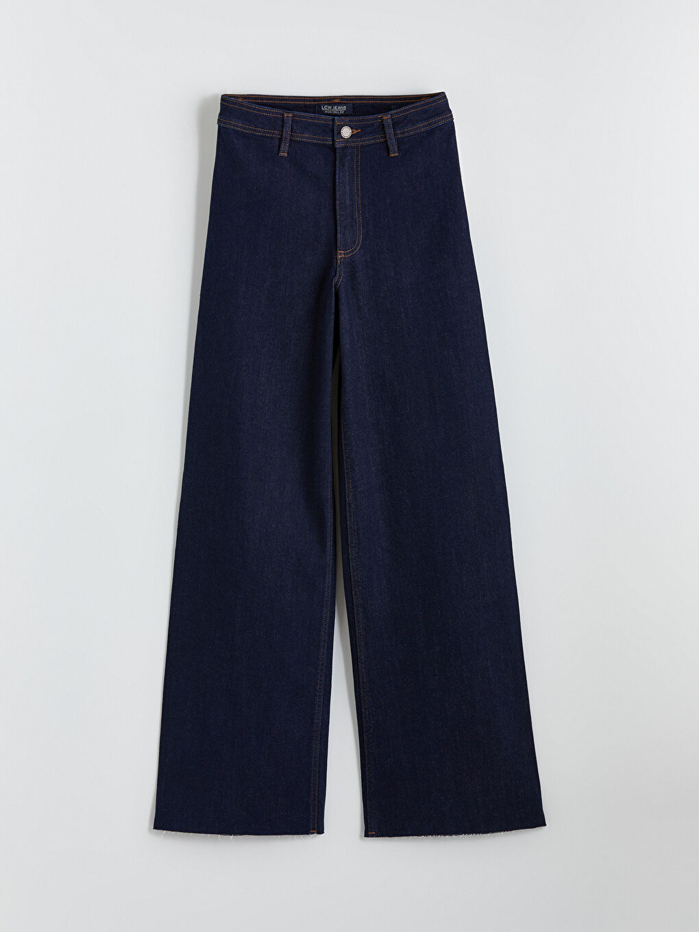 Wide Leg Women Jean Trousers-4