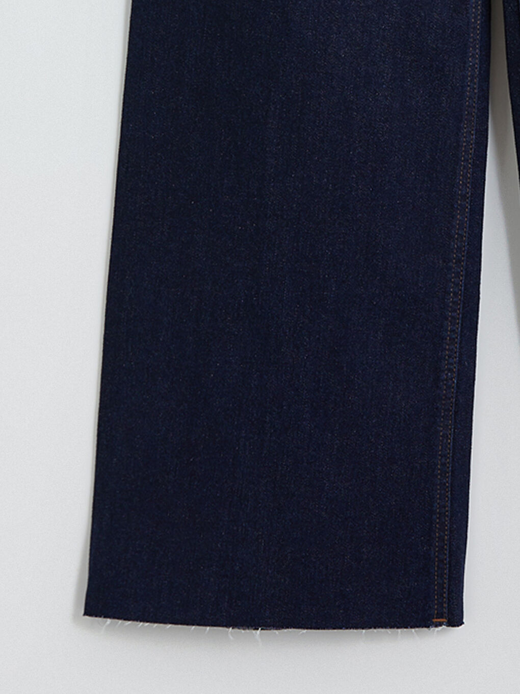 Wide Leg Women Jean Trousers-5