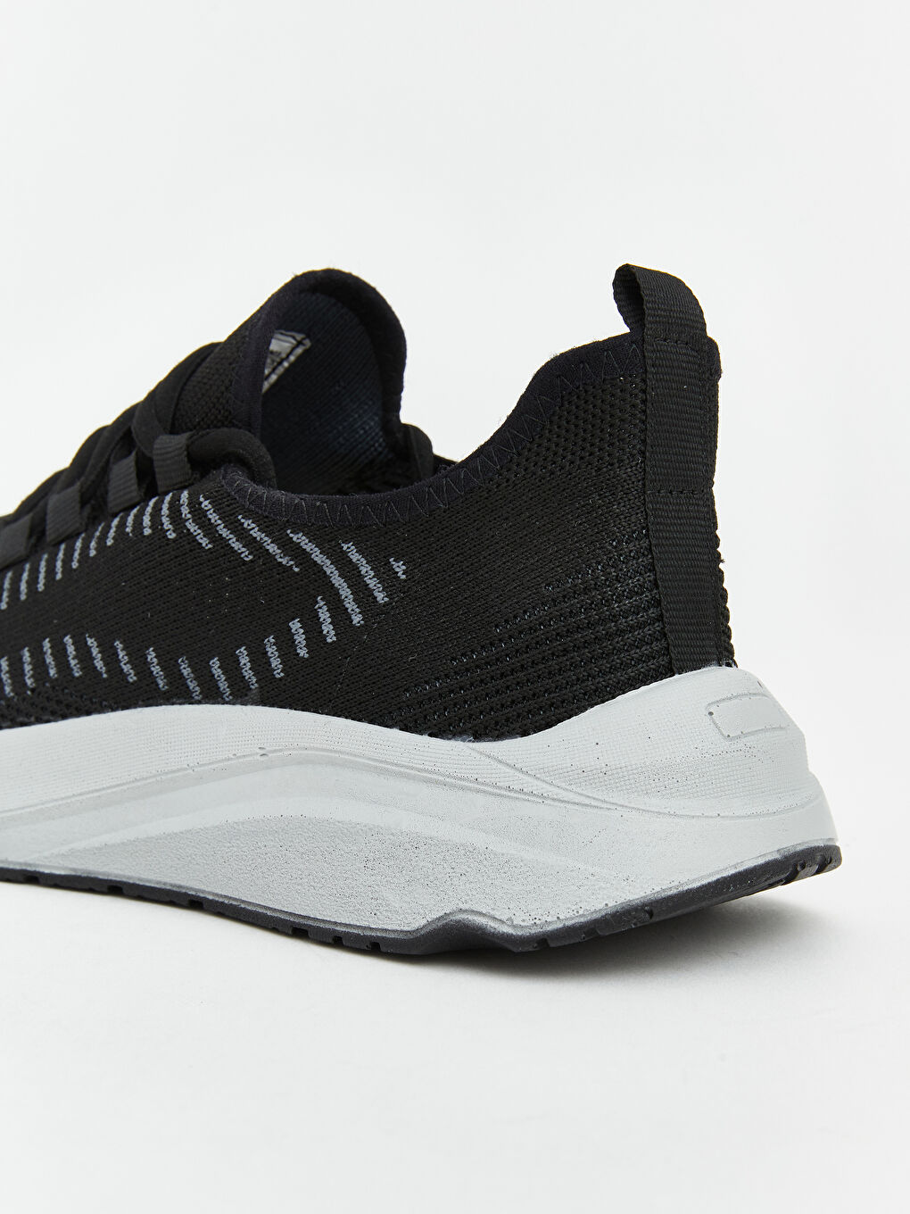 Siyah Fileli Erkek Spor Ayakkabı-4