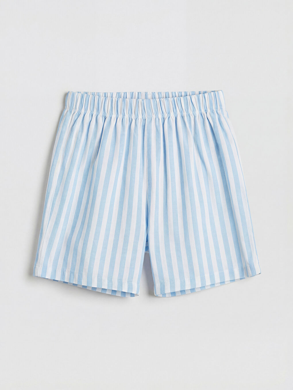 Ekru Baskılı Kız Çocuk Şortlu Pijama Takımı-3