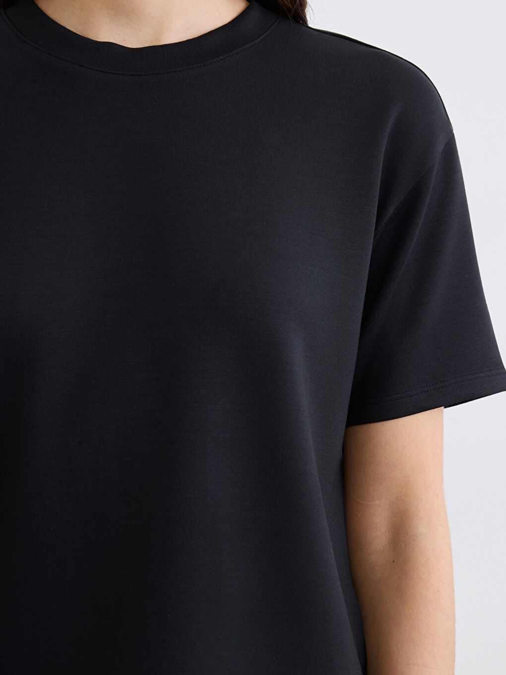 Crew Neck Women's T-Shirt-2