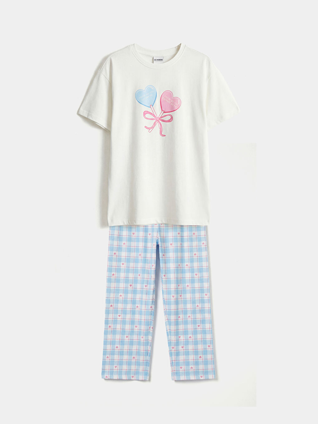 SVETLO BEŽ Pidžama komplet Devojka