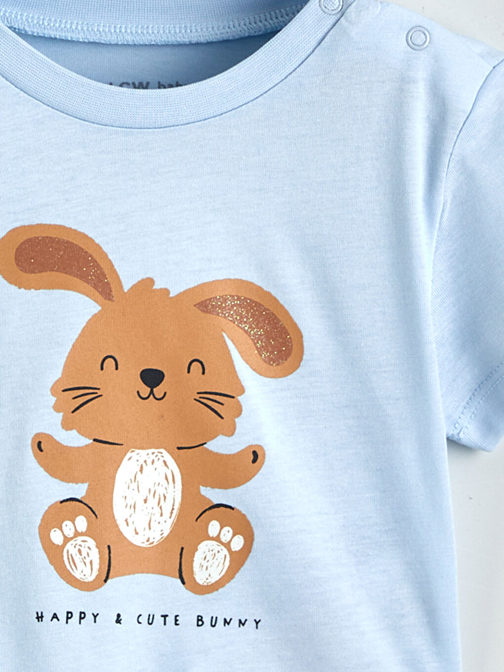 Printed Baby Boys' T-shirt and Trousers-5