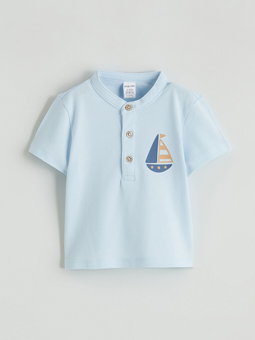 Printed Baby Boys' T-Shirt and Trousers 2 Pack-1