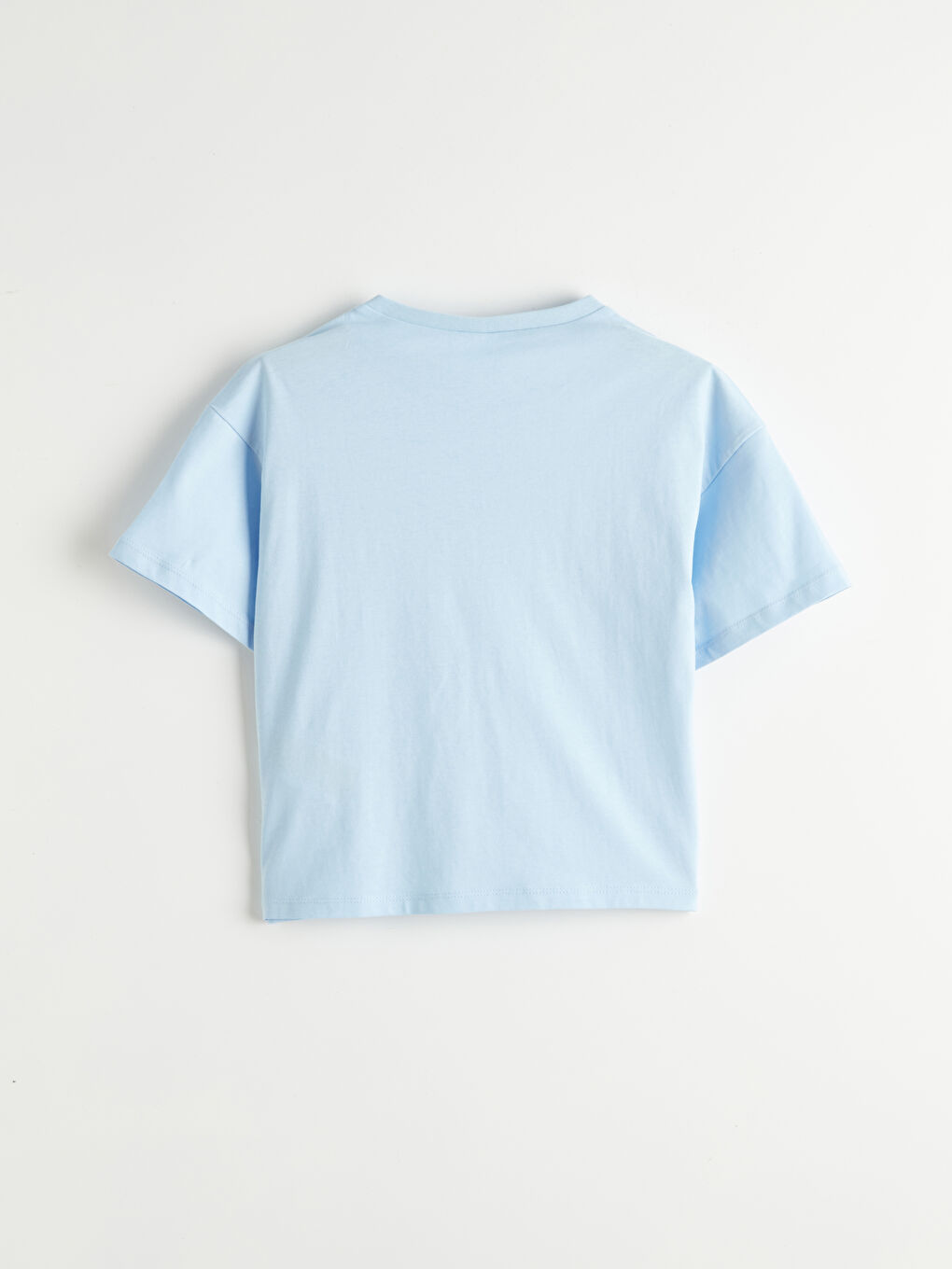 Mavi Kız Çocuk Kelebek Baskılı Pijama Takım-3