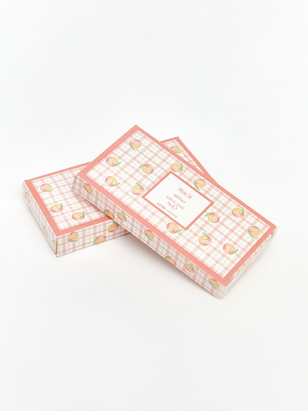 Şeftali Kokulu Katı Sabun 2'li-1