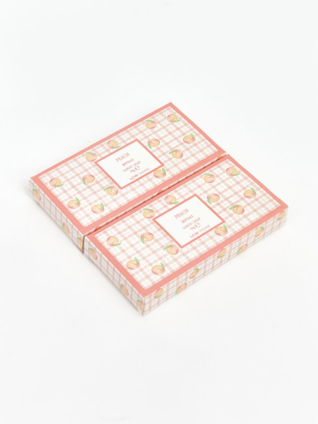 Şeftali Kokulu Katı Sabun 2'li-2