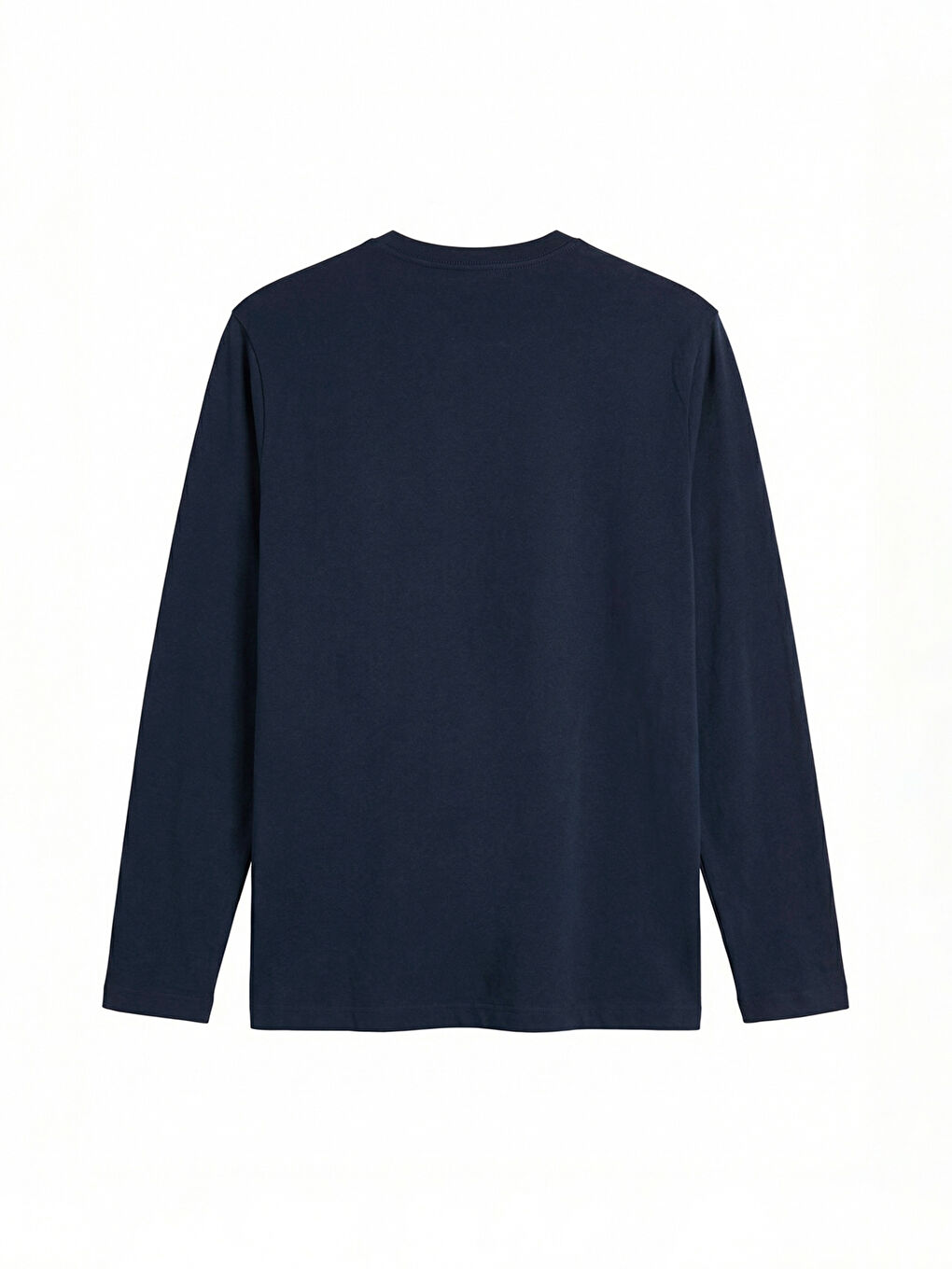 T-shirt à manches longues à col rond pour homme-6