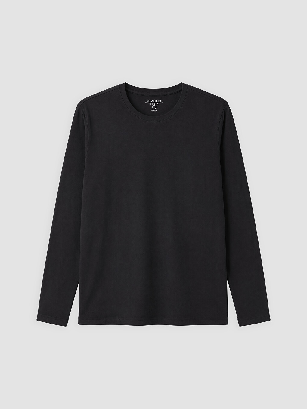 Men's Long-sleeve Crew Neck T-shirt-5