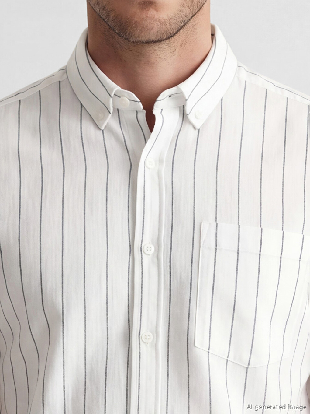 Regular Fit Striped Men's Shirt-2