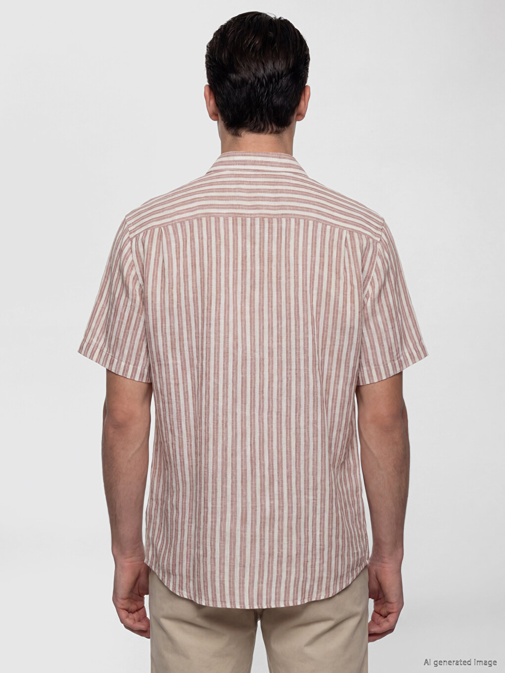 Regular Fit Striped Men's Shirt-3