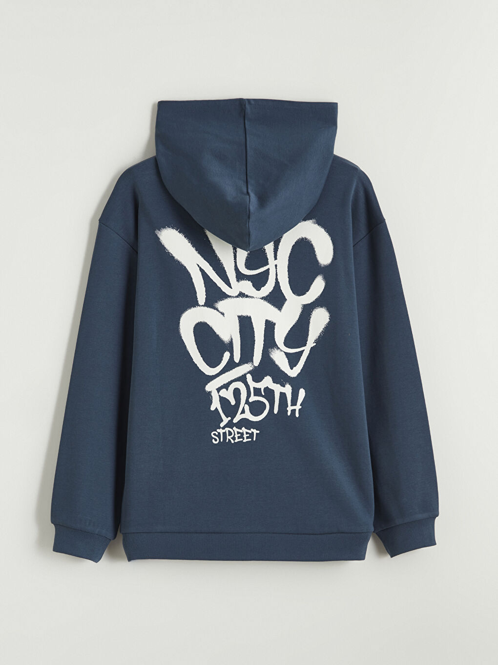 Boys' Hooded Zip-Up Sweatshirt-3