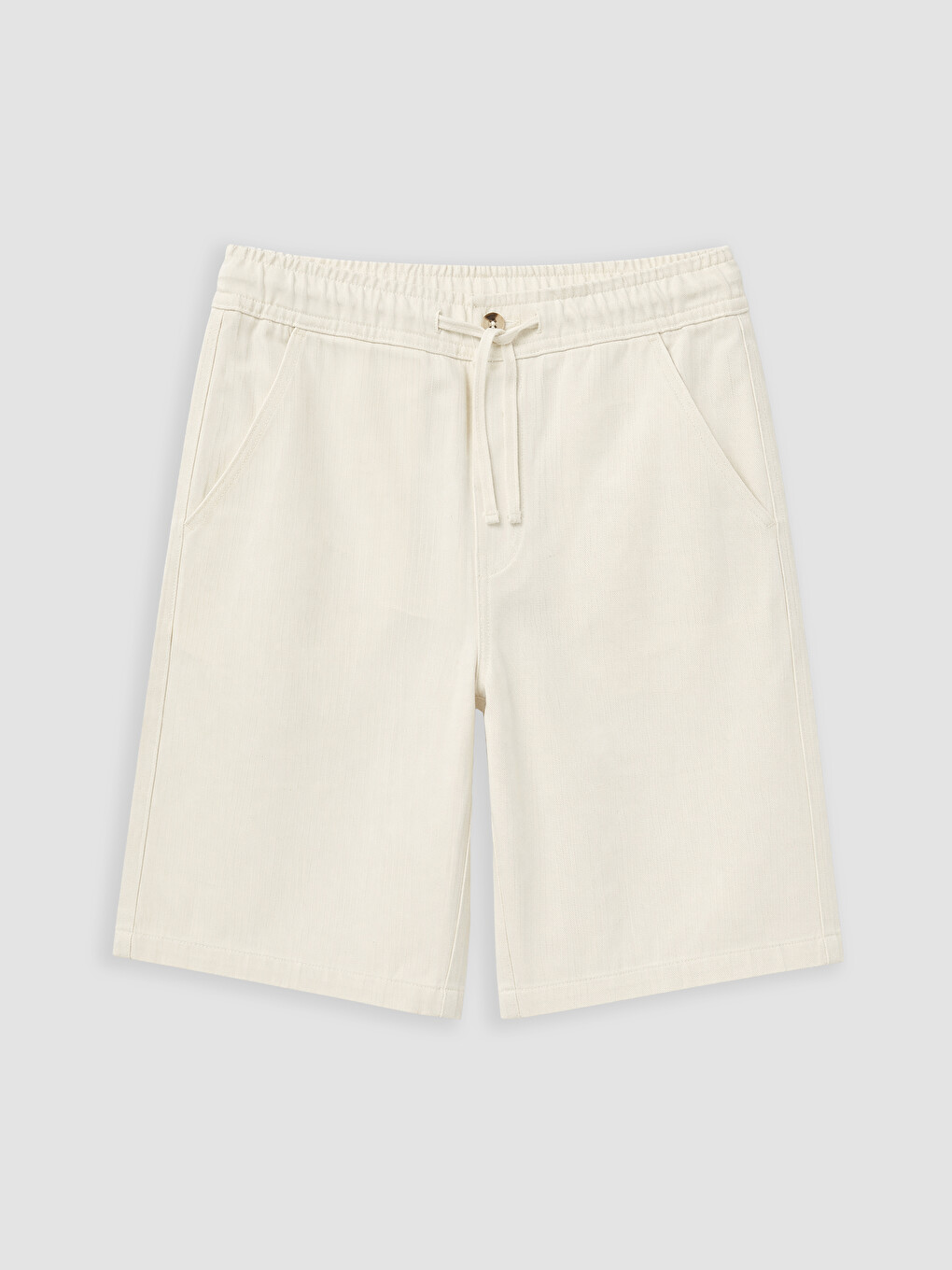 Boy Ecru Shorts