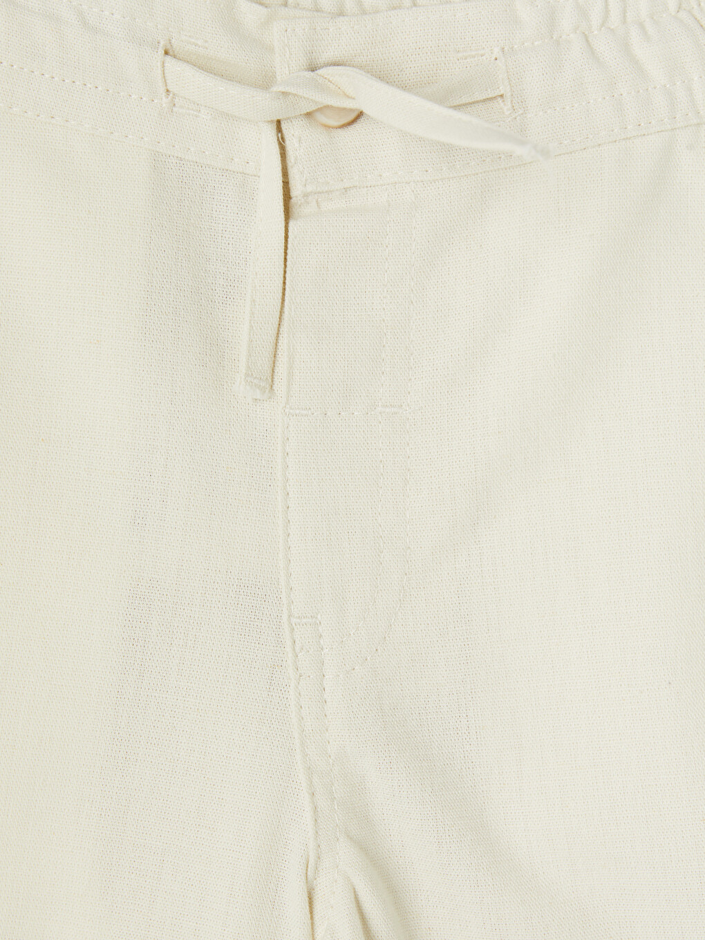 Boy Ecru Shorts-1