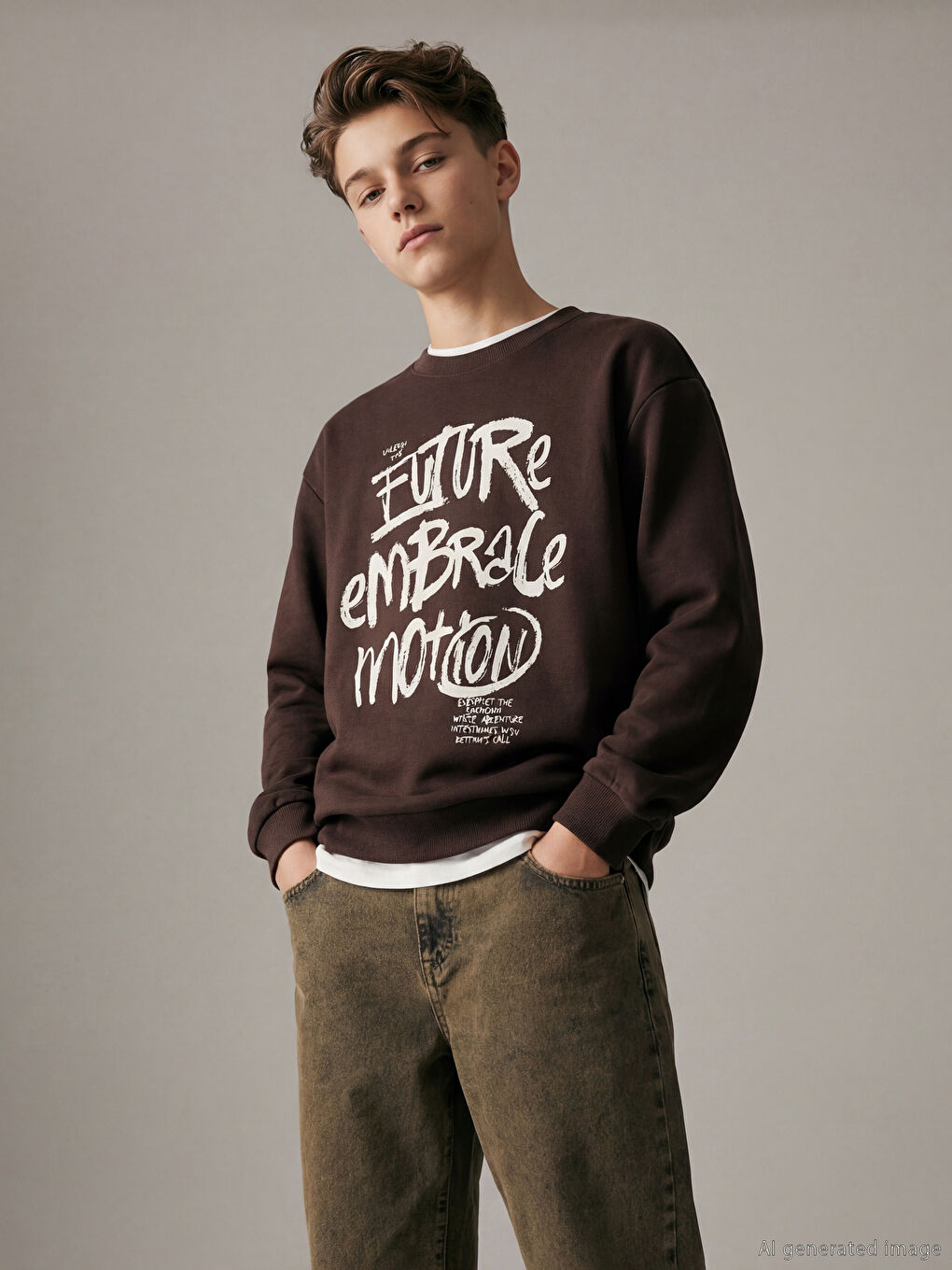 Long Sleeve Boys' Sweatshirt