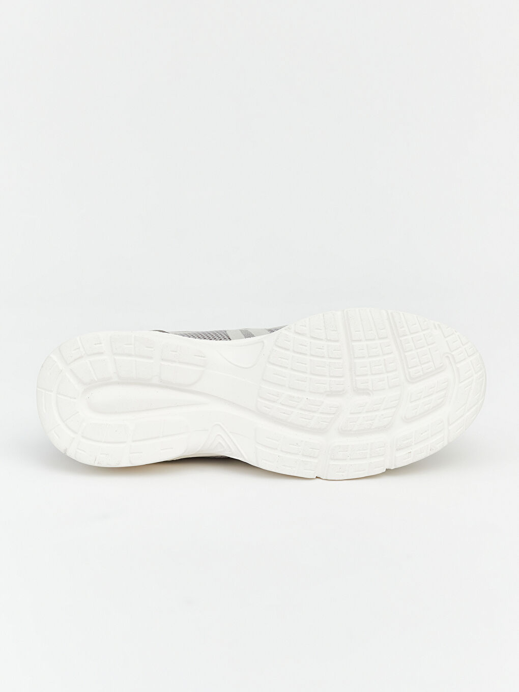 Gri Bağcıklı Fileli Erkek Spor Ayakkabı-3