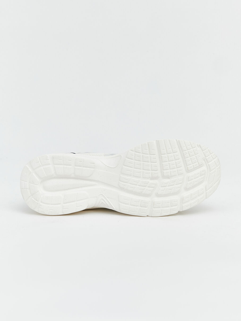 Beyaz Bağcıklı File Detaylı Erkek Spor Ayakkabı-4