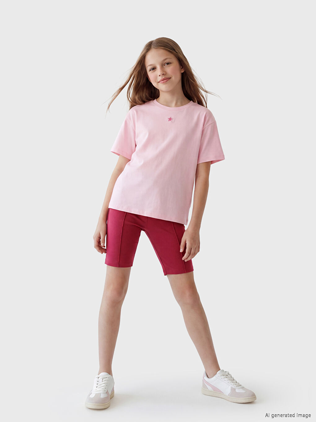 Girl FUCHSIA Leggings