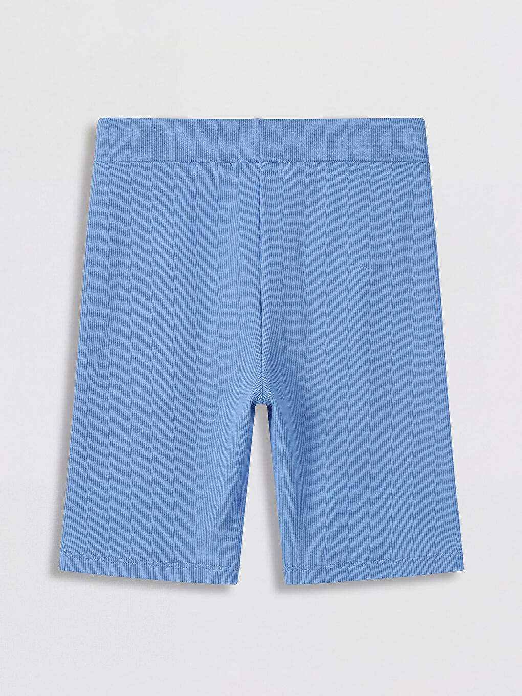 Mavi Kız Çocuk Fitilli Kısa Tayt-1