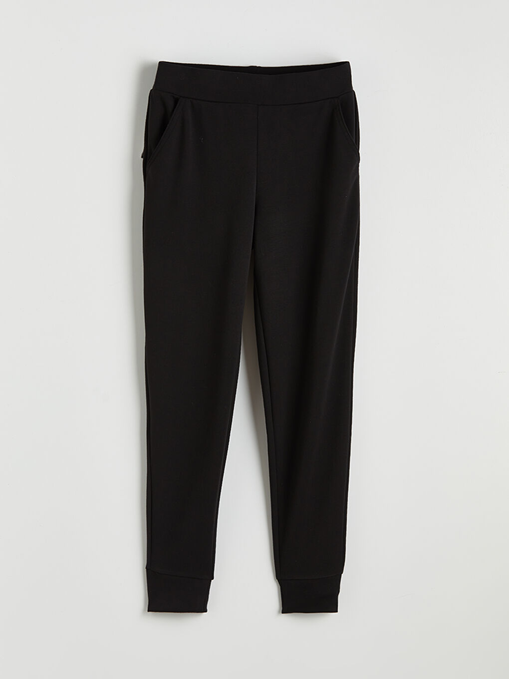 Women's Jogger Sweatpants with Elastic Waistband-4
