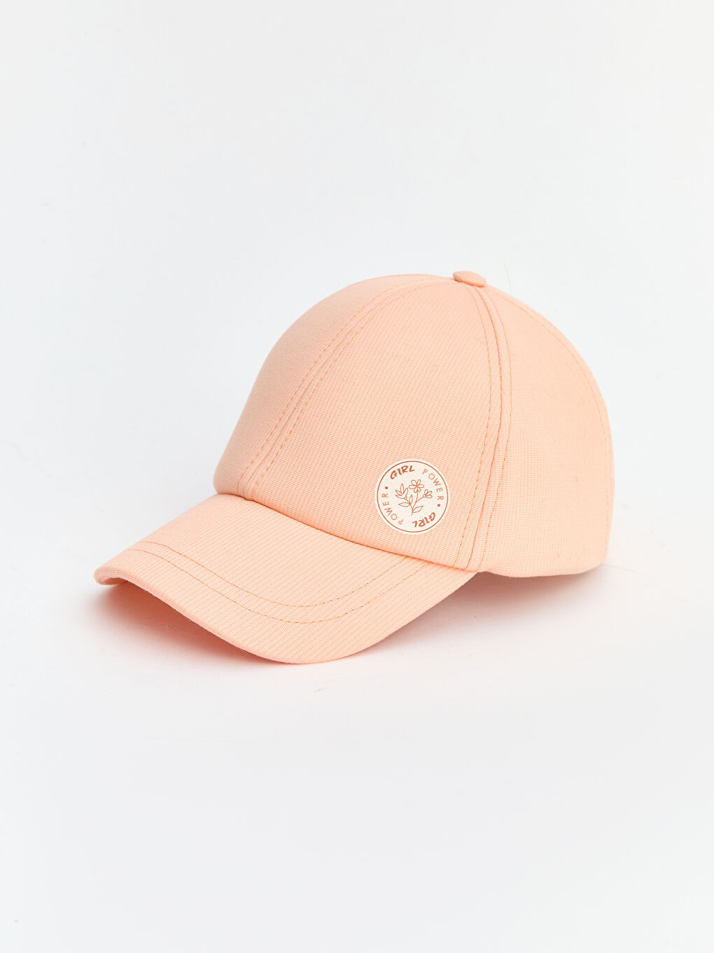 Pembe Çiçek Nakışlı Kadın Kep Şapka