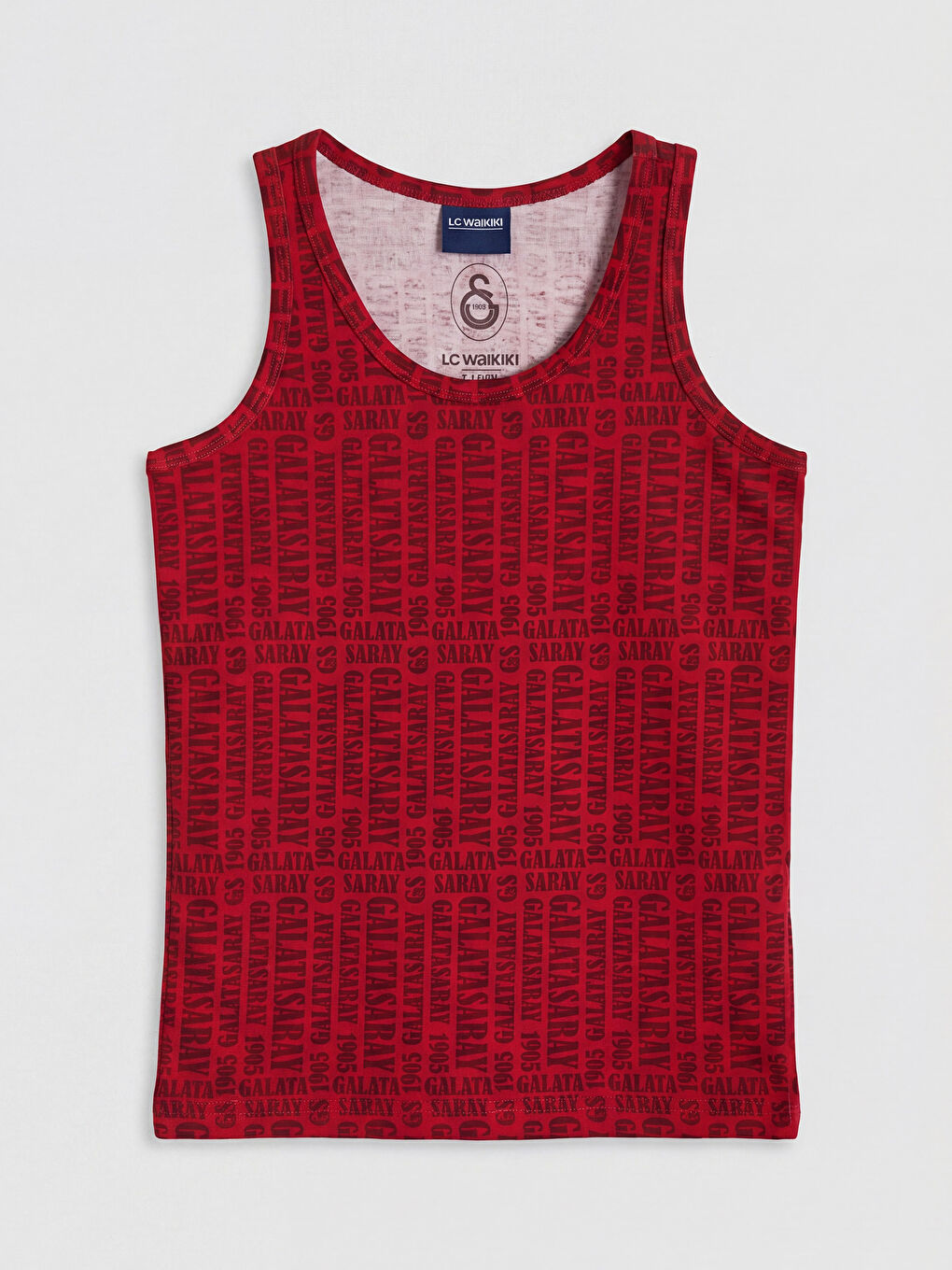 Kırmızı Galatasaray Baskılı Erkek Çocuk Atlet 2'li-3