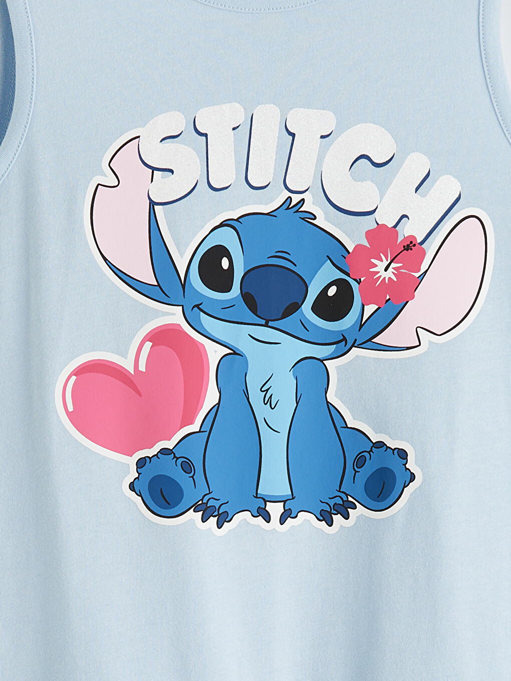 Stitch tiskana nabrana djevojačka haljina-1
