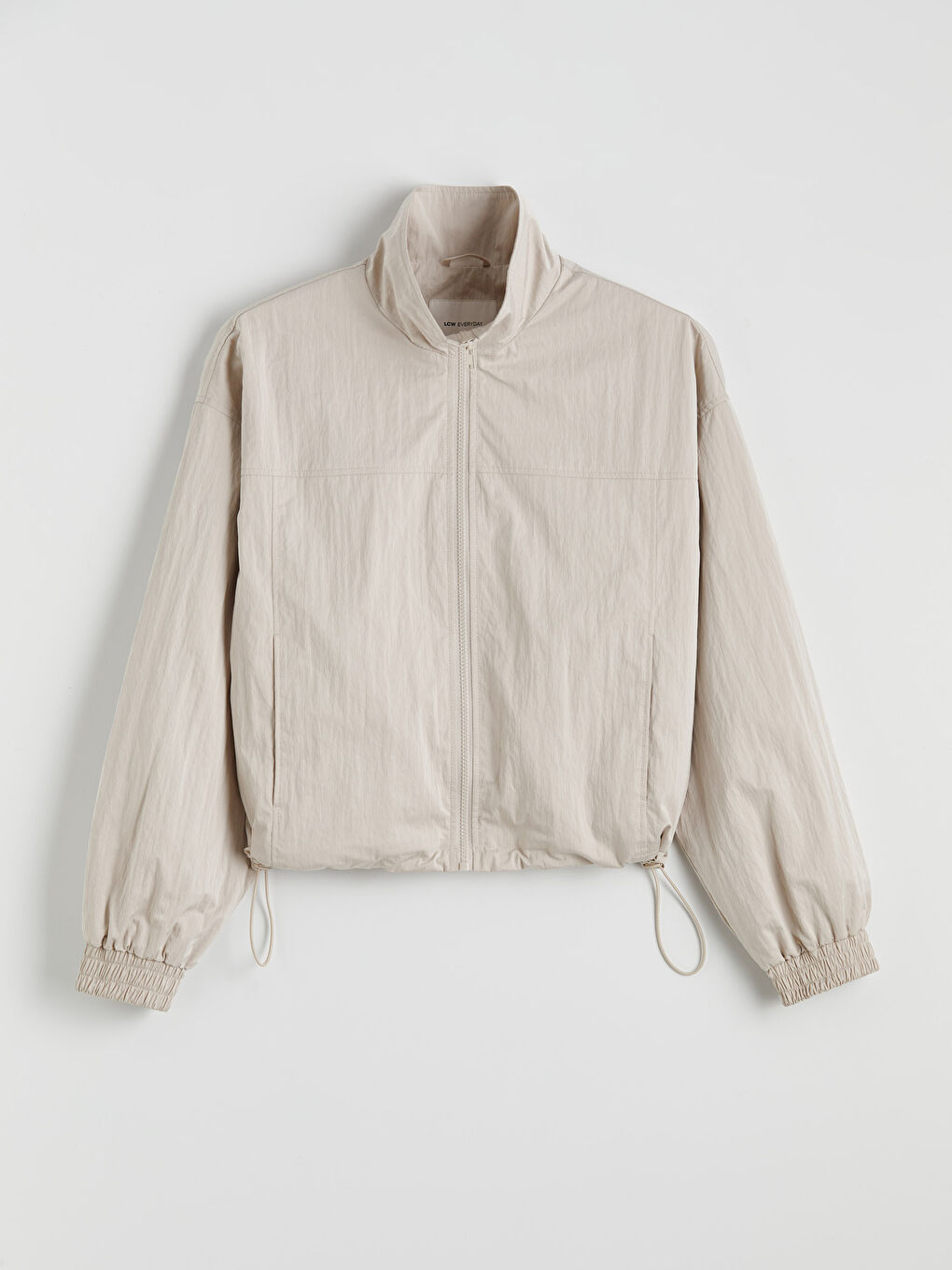 Collared Neck Oversize Women's Jacket-5