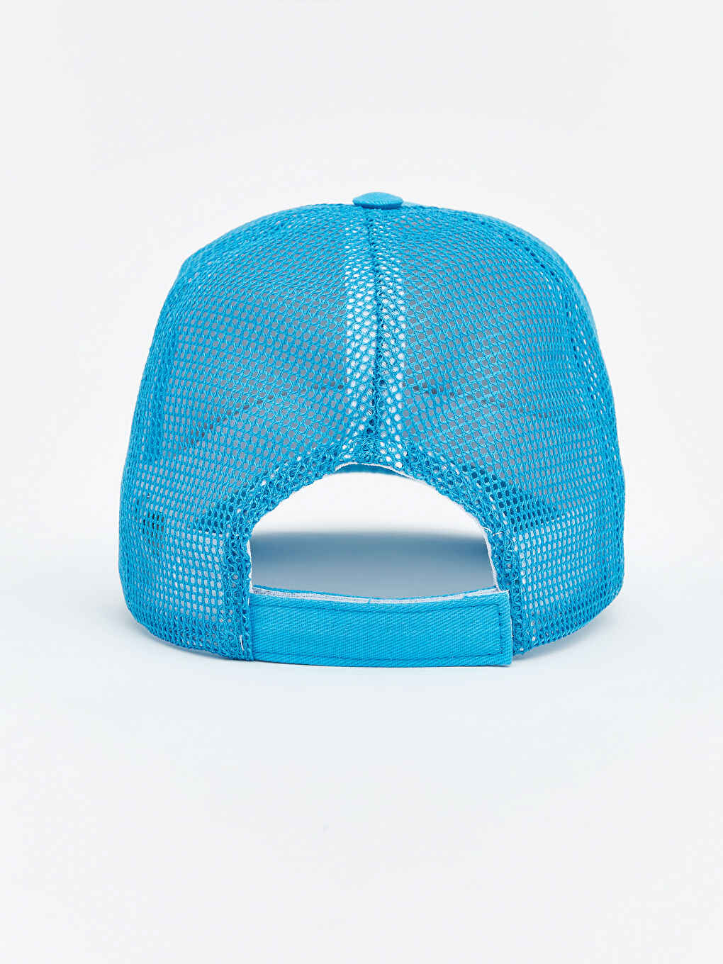 Mavi Baskılı Erkek Çocuk Kep Şapka	-2