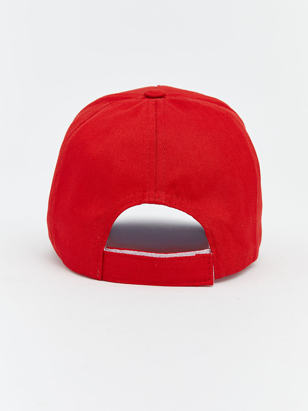 Kırmızı Renk Bloklu Erkek Çocuk Kep Şapka-2